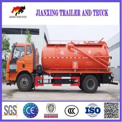 Sinotruck Sewage Suction Truck with Vacuum Pump for Sucking Waste Water