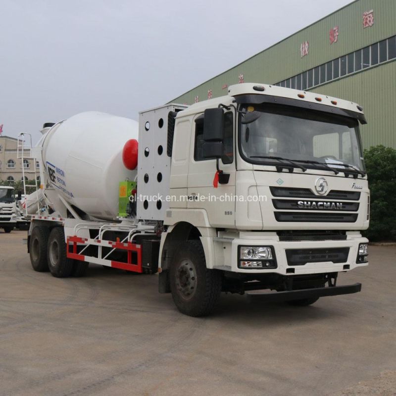 Shacman F3000 CNG 10 Cubic Meter Concrete Mixer Truck