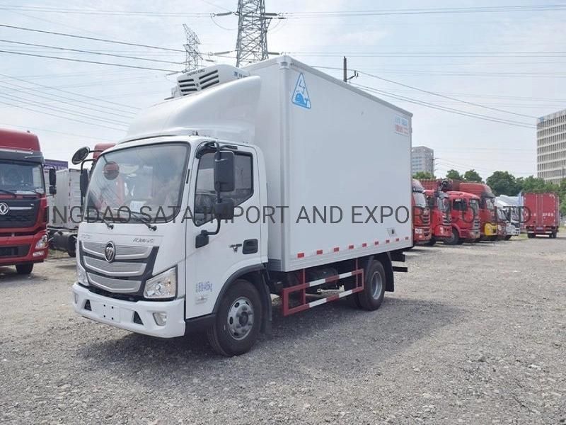 3-5ton Good Quality Ice Cream Milk Transportation Truck Refrigerator Truck