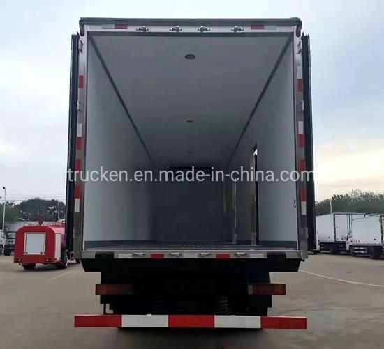 Isuzu 4*2 Heavy Duty Diesel Engine Refrigerated Truck Box Van Food Car