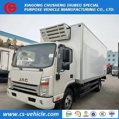 JAC Refrigerator Cooling Van, Mobile Cold Room, Refrigerated Truck 5tons for Sale