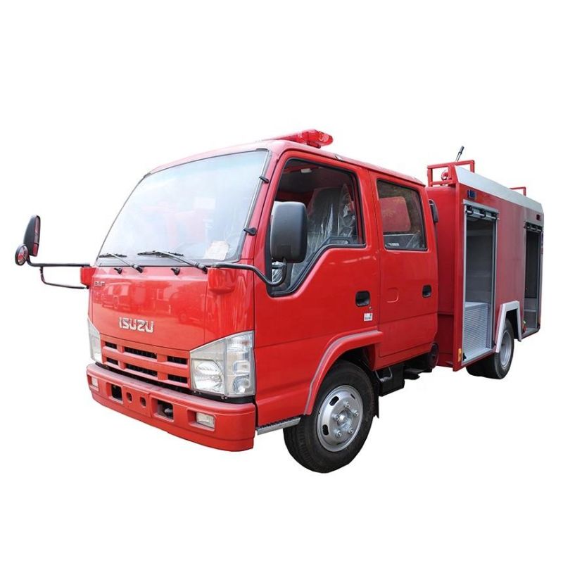 Exported to Chile Euro 4 Engine 4X2 1suzu Japan Chassis 4000liter Fire Truck 1200gallons Water Fire Fighting Truck Tender