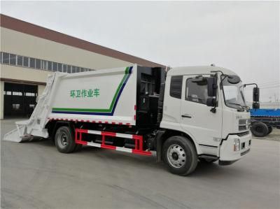 Fully Hermetical Type 10 to 12m3 Compressed Garbage Truck