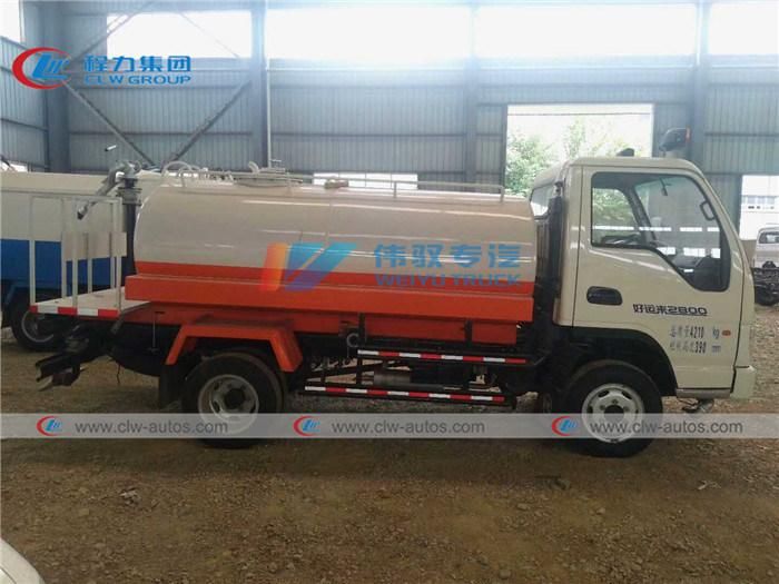 China Road Cleaning Truck 2tons Water Tank Truck 3tons Water Truck Mini Watering Truck