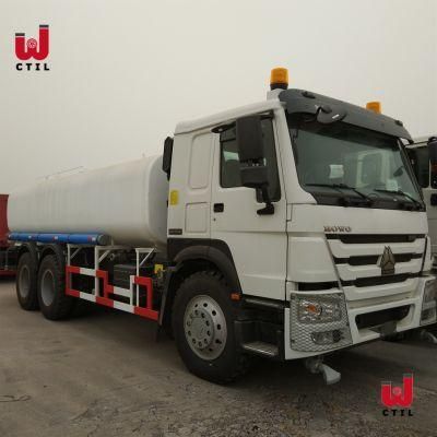 Sinotruk HOWO 6X4 336HP/371HP 20cbm Water Sprinkler Tank Truck