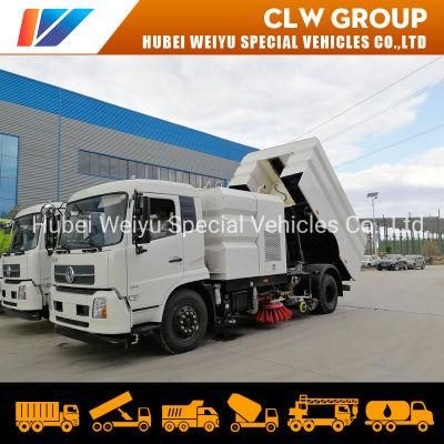 High Efficiency Cheaper Price 4X2 Runway Street Road Highway Airport Vacuum Road Sweeper Truck 12m3 Sweeping Cleaning Truck