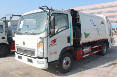 Sinotruk HOWO Hubei City Waste Collection Small Garbage Truck