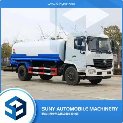 Dongfeng 10000 Liter Water Tank Truck Watering Cart Bowser Truck with Water Cannon