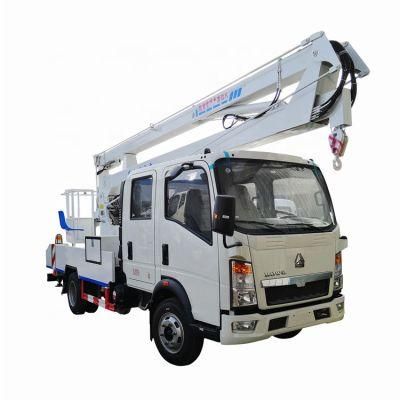 Factory Selling HOWO Light 12m 14m 16m 18m 20m High-Altitude Operation Vehicle