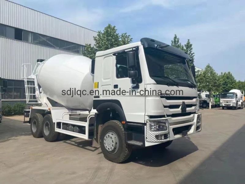 Chinese Good Quality Low Price 371HP Left Hand Driving Concrete Mixer Truck