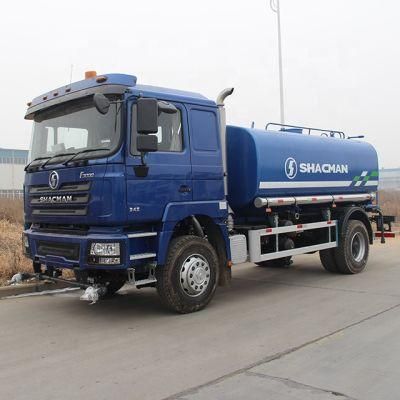 China Shacman F3000 6*4 Aluminum Alloy Water Tanker Sprinkler Truck Water Tank 10000+10000 Litres Transportation Water Truck