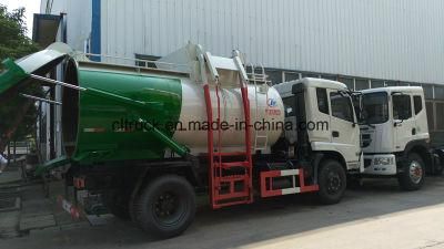 5000 Liters Kitchen Refuse Side Loading Kitchen Waste Garbage Truck