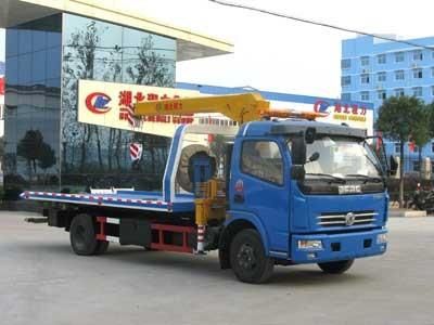 Dongfeng 4tons Winch Wrecker Tow Truck with 3tons 4tons Crane