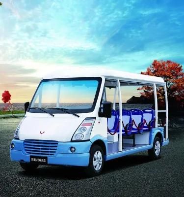 Unique Design Powerful Motor 18 Seats Gasoline Passenger Bus