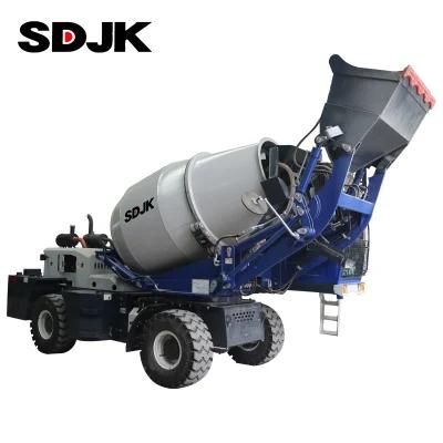 Online Support After-Sales Service Provided Concrete Mixer Machine Self Loading