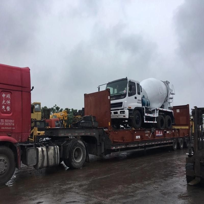 Construction Machine Cement Concrete Truck Used Isuzu Mixer Truck