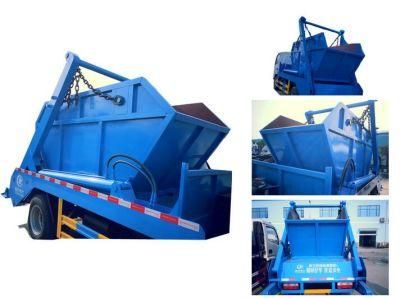 HOWO 6*4 Arm Swing Skip Loader Garbage Truck Waste Collector Truck for Sale