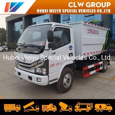 5m3 5cubic Meters Leak-Free Compressed Garbage Truck Waste Collecting Transit Rubbish Truck