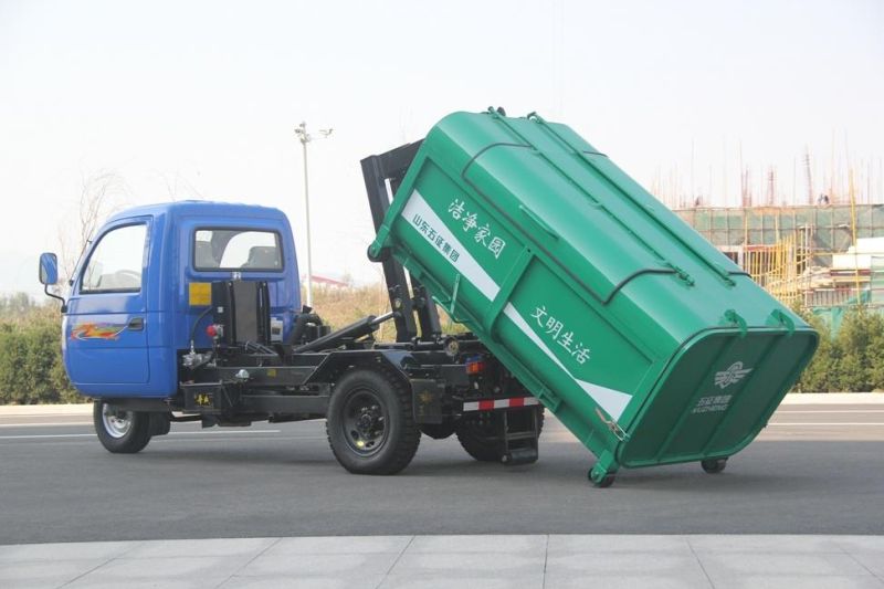 WUZHENG Carriage Detachable Type Garbage Mini TRICYCLE/Garbage Tricycle /Garbage vehicle