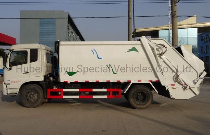 Hot Sale Dongfeng 10cbm/10000liters/10m3 Waste Collector Compressed Compactor Compress Compressing Garbage Truck