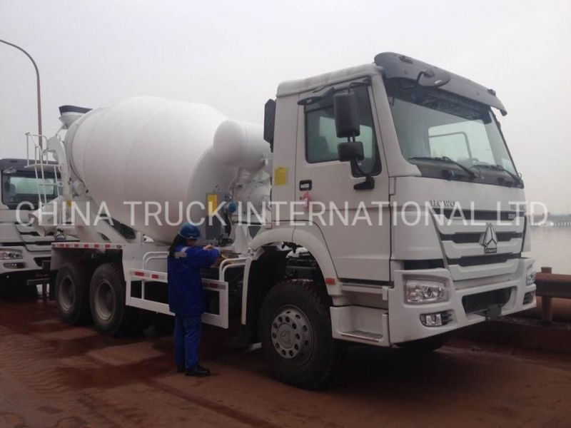 Sinotruck HOWO 6X4 9m3 Mixer Machine Concrete Mixer Truck