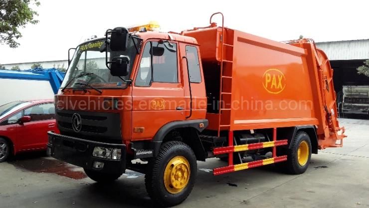 DFAC 4X2 12cbm Rubbish Waste Compressor Refuse Garbage Compactor Truck