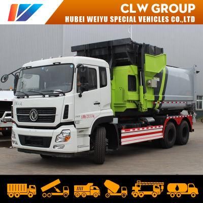 Dongfeng 18cbm Heavy Duty Swing Arm Garbage Truck Hook Lift Garbage Truck for Sale