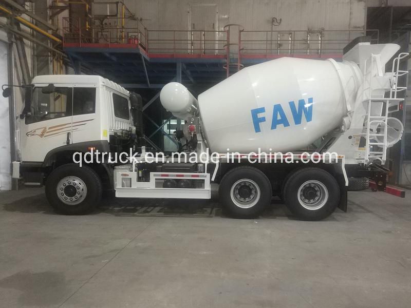 6m3 construction machinery concrete mixer truck 6x4