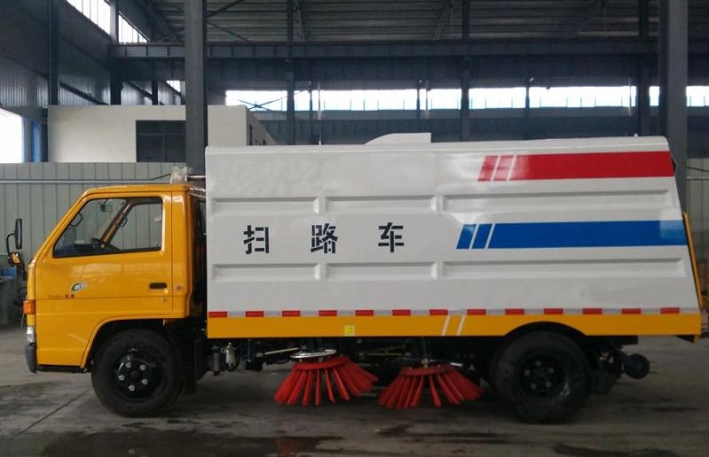 Jmc 4X2 3tons Small Street Sweeping Truck 5.5-6m3/Cbm Road Garbage/Dust/Sewage Cleaning Sweeper Machine Vehicle