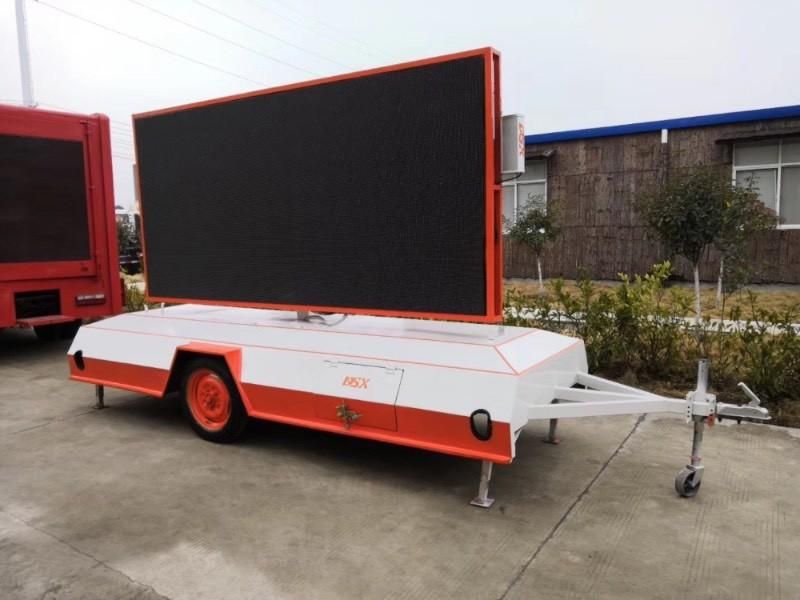 Good Quality Outdoor P4 P5 P6 Full Color Mobile LED Advertising Trailer