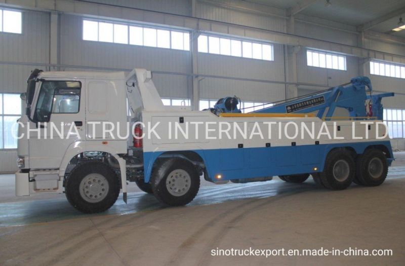 Sinotruck HOWO 8X4 Low Price Road Wrecker Tow Truck