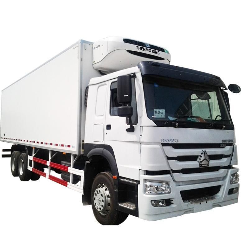 China Produced Food Frozen Truck Refrigerated Van Truck with Best Price for Sale