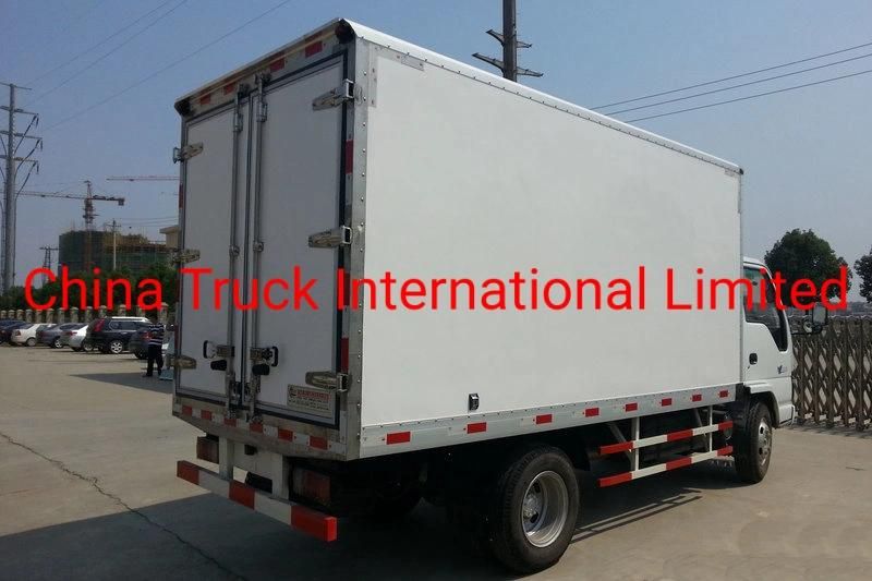 Isuzu Npr 600p 4*2 120HP Truck with Refrigerated Body