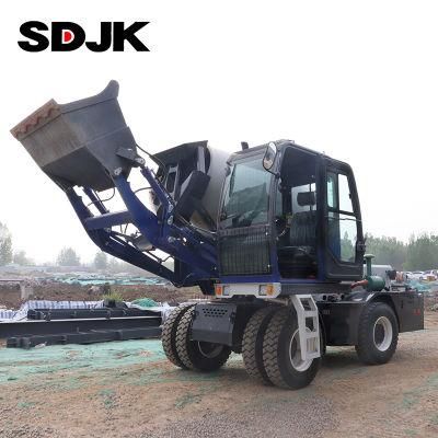 Automatic Mixing Concrete Mixer Truck Price Mixer with Rotary Drum