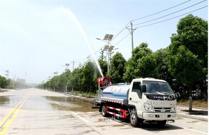 Forland 4tons 5tons Sprinkler Water Tanker Truck Dust Suppression Gog Gun