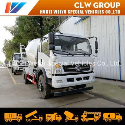 5 Cubic Meters Cement Concrete Mix Mixer Mixing Truck with Pump