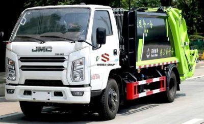 Wholesale New Jmc 4X2 6cbm Municipal Sanitation Refuse Collector Compactor Garbage Truck