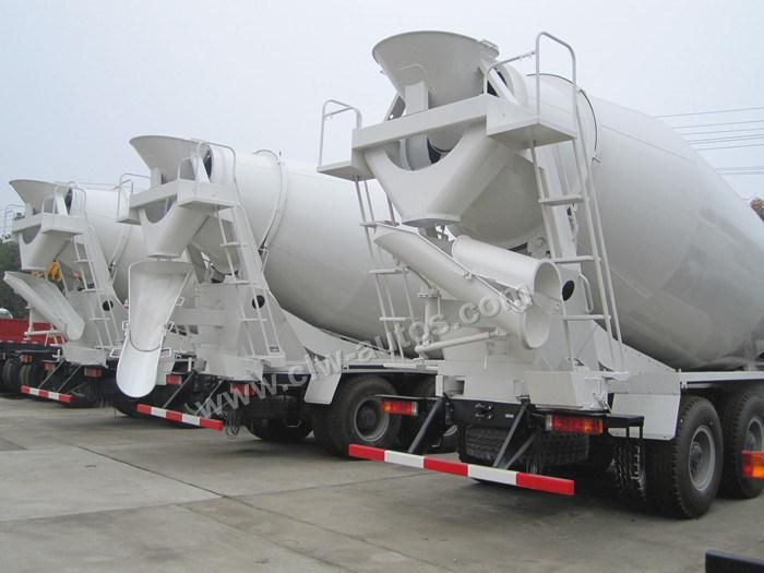 Shacman 6X4 Mixer Truck Euro 3 12 Cubic Meter Concrete Drum