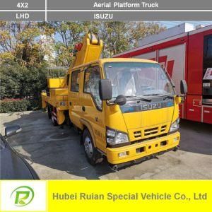 Isuzu Boom Truck Aerial Platform Truck for Sale