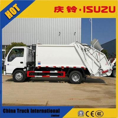 Isuzu Npr 600p 4*2 120HP Garbage Container Truck