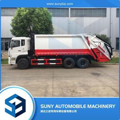 Dongfeng Tianlong 6*4 16-18cbm Compressed Garbage Vehicle