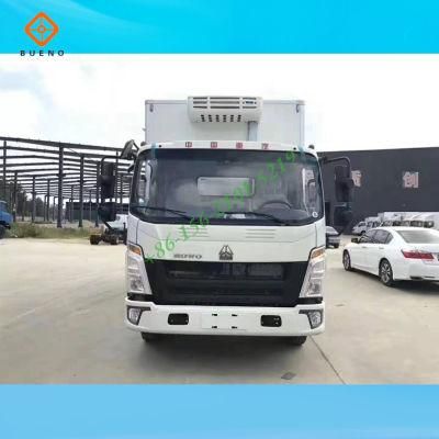 Sinotruk HOWO Euro2 Rhd 10 Ton Freezer Cooling Refrigerator Refrigeration Refrigerated Van Truck