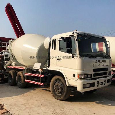 Japan Used 10 12 Cbm Volumetric Concrete Mixer Truck Renewed Mixing Truck