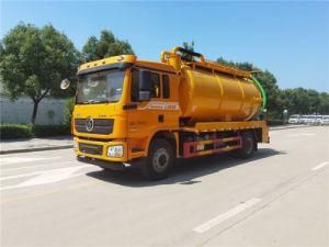 5-12 Tons Shacman Septic Tank Cleaning Truck for Sale