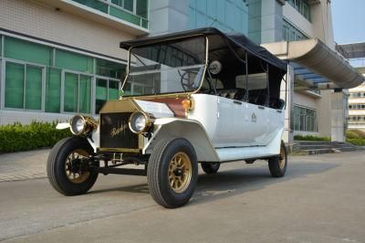 Excellent Quality 4 Wheel Battery Powered Tourist Vehicle New Electric Retro Classic Car