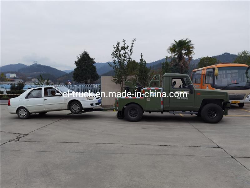 Good Quality Full Drive 4X4 Road Forest Desert Pickup Wrecker Tow Truck