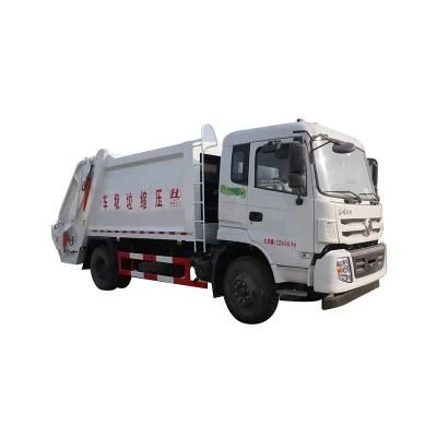 6-20cbm Compressed Sanitation Rubbish Collector Dust Cart Garbage Collection Waste Compactor Truck