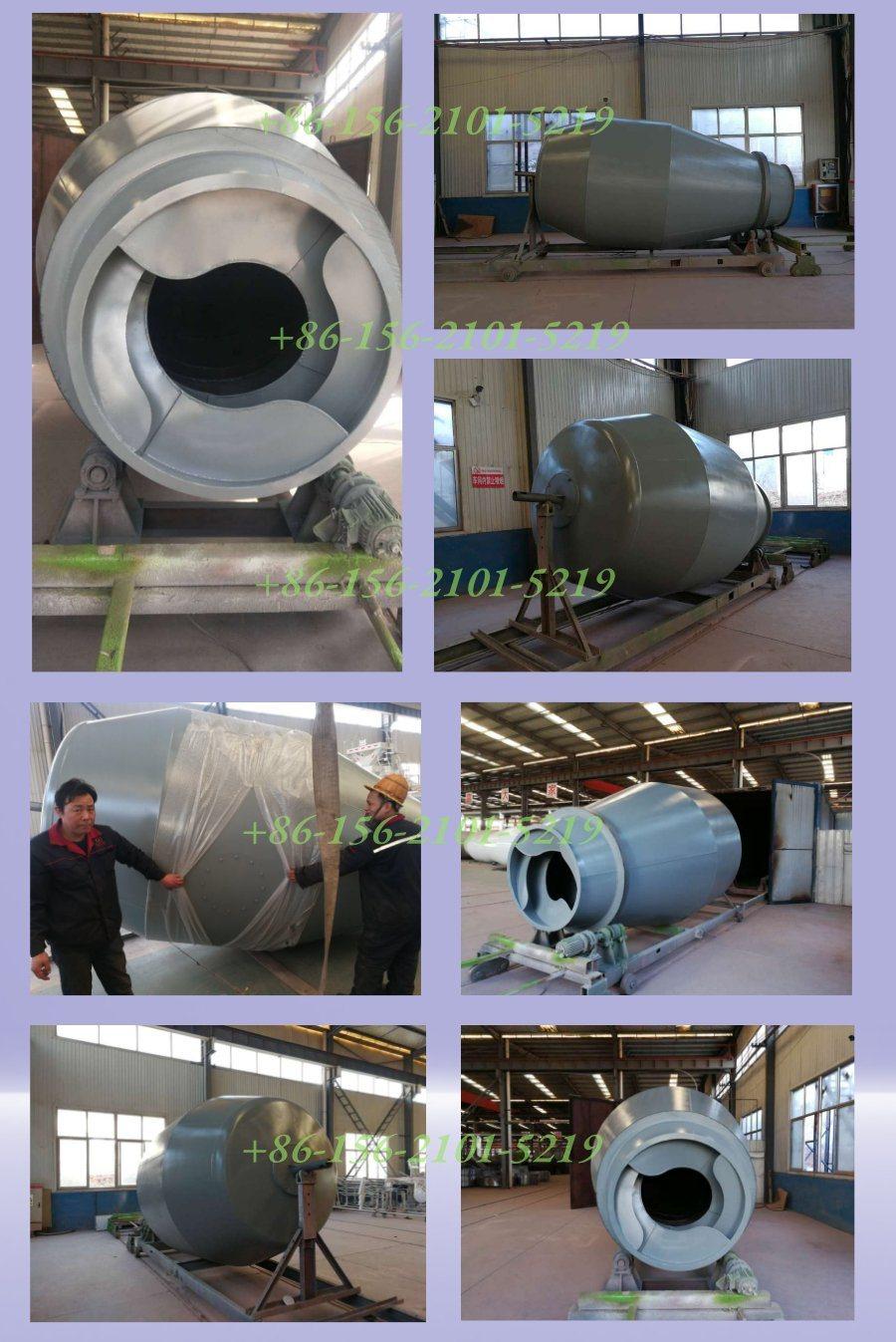 Bueno Brand Material Cement Concrete Mixer Drum for Mitsubishi Fuso Man Concrete Mixer Truck Chassis