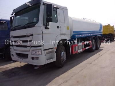 Sinotruk Durable 20cbm HOWO 6X4 Price Road Sprinkler Water Truck for Sale