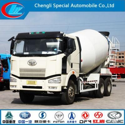 China Made Faw 6X4 Cement Mixer Truck 2015 New Concrete Mixer Truck